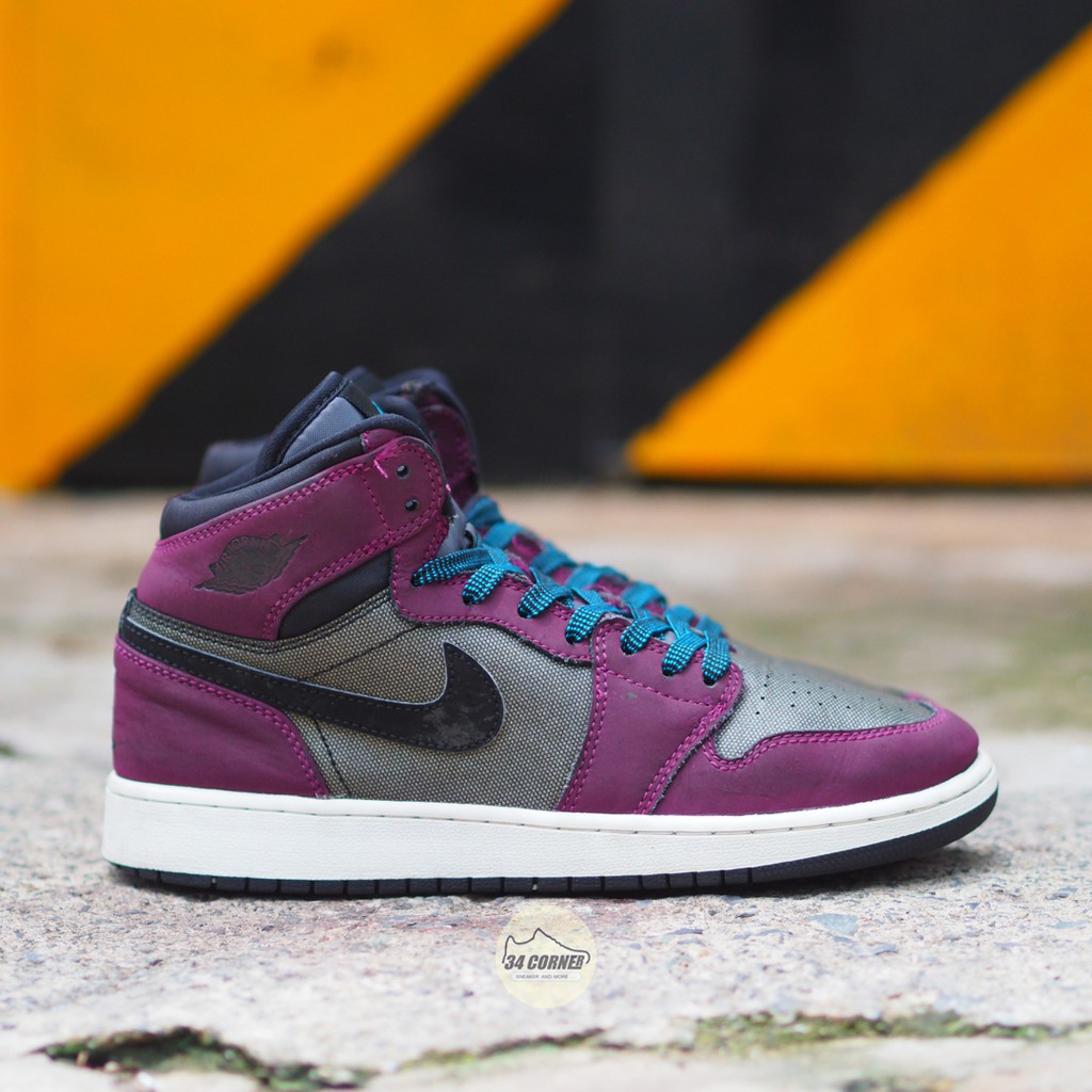 [Secondhand] Giày Jordan 1 Retro High GG 'Mulberry' Chính Hãng 332148-505