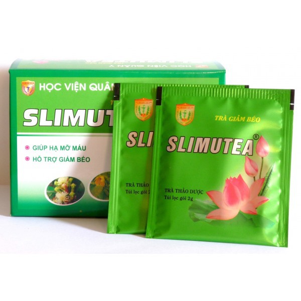 Liệu Trình Giảm Cân 1 Hộp Slimtosen + 2 Hộp Trà Slimutea - Học Viện Quân Y - Giảm 3-5kg