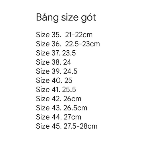 Gót bigsize bảng bèo phối ngọc