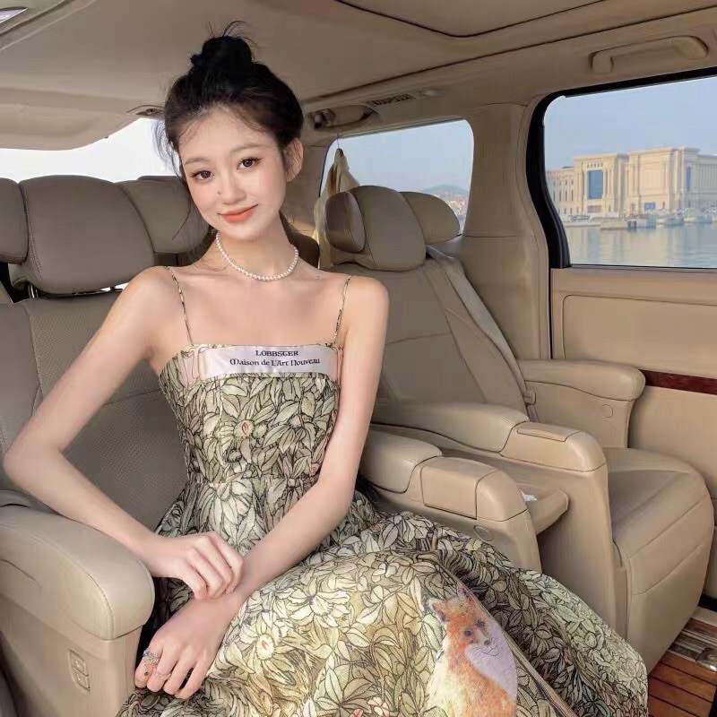 Đầm Dây Hoa Lá Fox Xinh Xắn Duyên Dáng