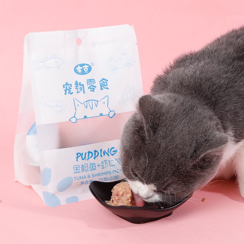 Pudding thạch cho chó mèo nhiều vị