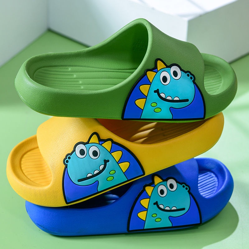 Dép Đi Trong Nhà Tắm Đế Mềm Chống Trượt Thời Trang Mùa Hè Cho Bé Trai