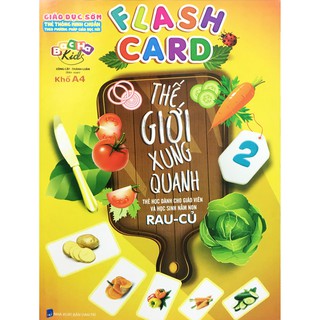 FlashCard Thế Giới Xung Quanh - Tập 2: Rau-Củ