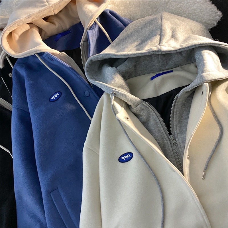Áo Hoodie giả 2 lớp naii.order