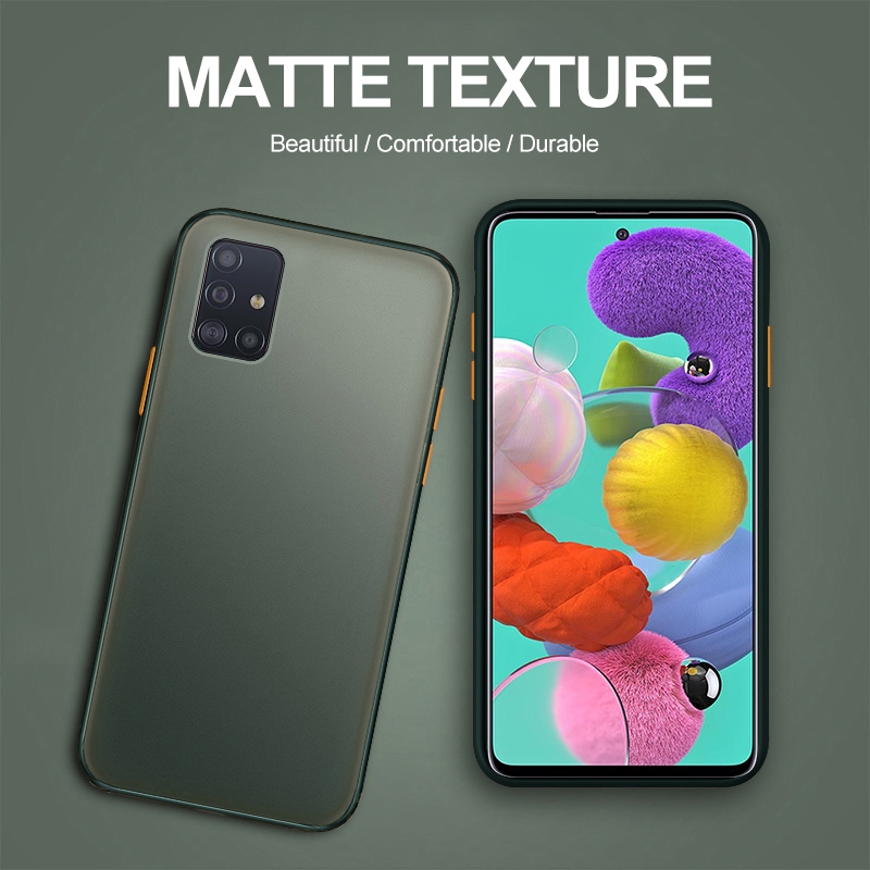 Ốp điện thoại nhám chống shock cho For Samsung Galaxy A50 A50s A51 A71 A52 A30s A70 A70s 5G