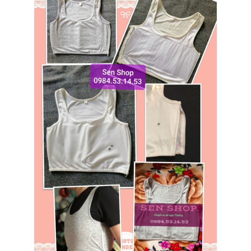 Áo nịt ngực TOMBOY SB TRANS (Combo 3 áo ngắn 300k) Free ship | BigBuy360 - bigbuy360.vn