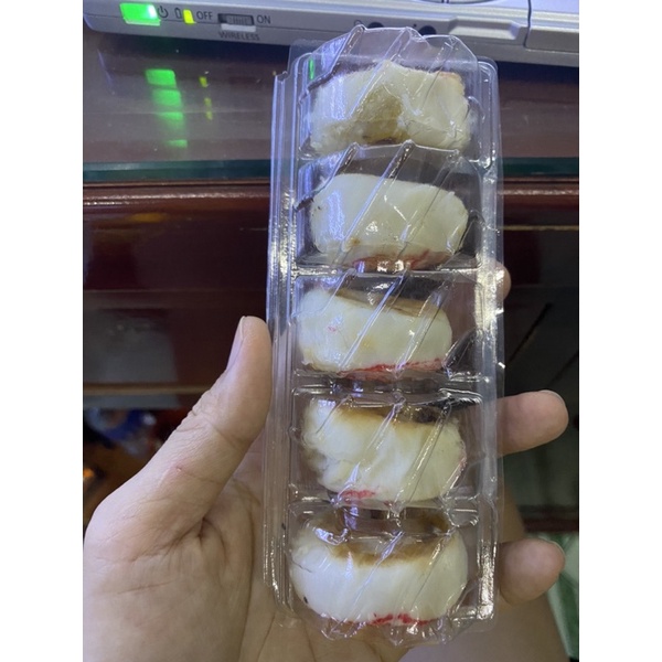 Bánh Pía Đậu Xanh Sầu Riêng Sóc Trăng 150g/5 cái