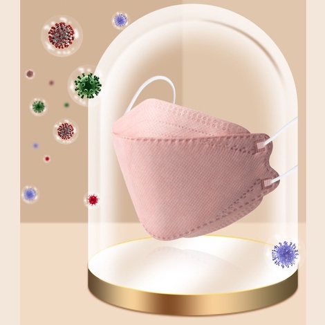 Khẩu Trang 4d Mask Kf94 Công Nghệ Nhật Bản 4 Lớp Kháng Khuẩn Với 3 Màu Thời Trang Che Full Hết Mặt 1 Túi 10 Cái