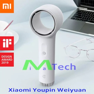 Quạt Cầm Tay Xiaomi Youpin Weiyuan Không Cánh Hiện Đại Sạc USB Chuẩn C Nhỏ Gọn Tiện Lợi Mang Đi Mọi Nơi