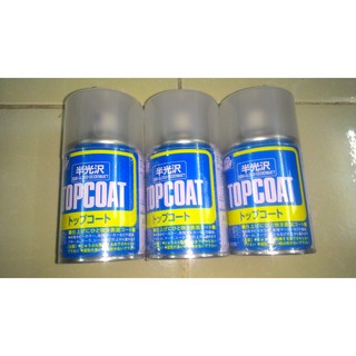 Dụng cụ sơn phủ Mr Hobby Topcoat Semi Gloss B502