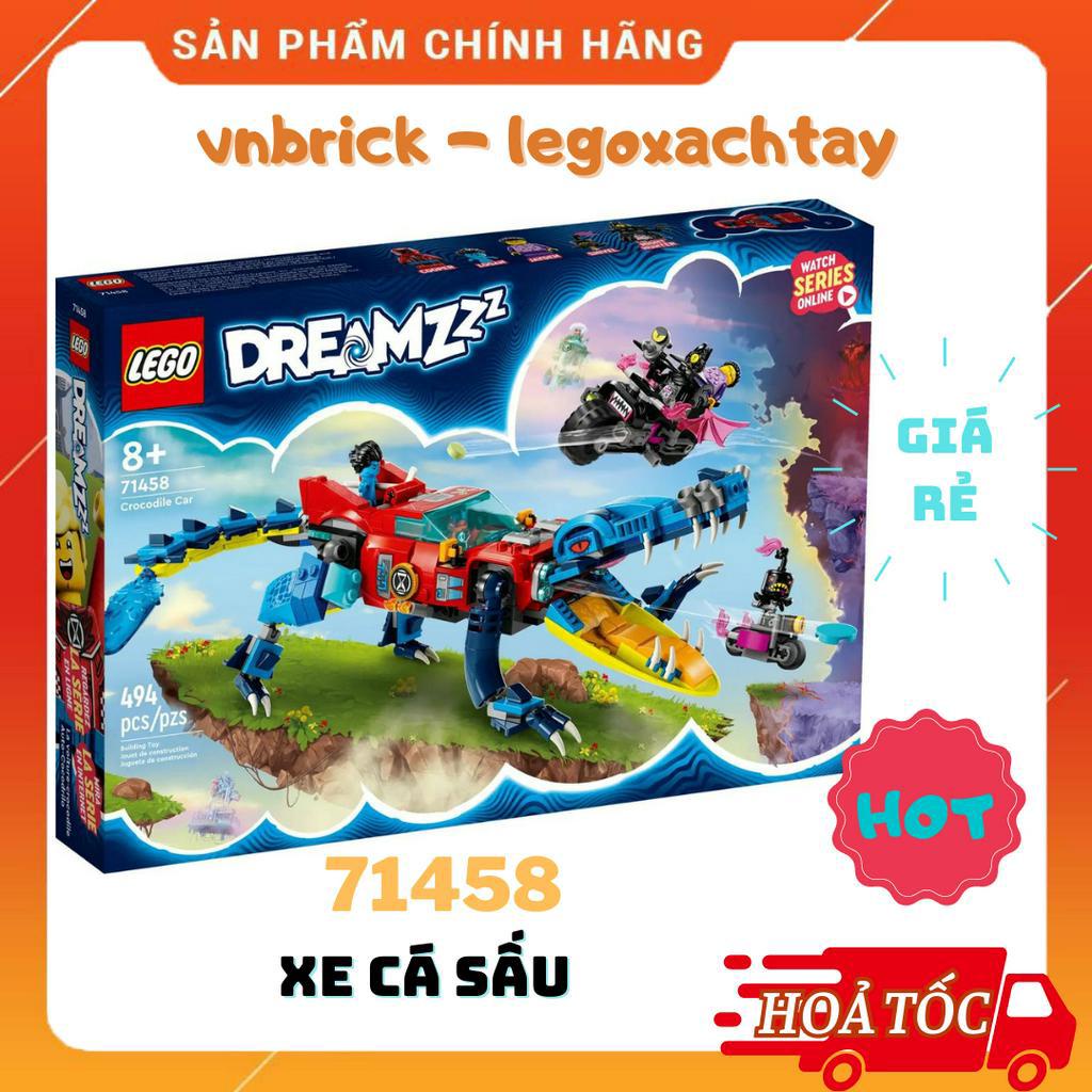 LEGO DREAMZzz 71458 Xe Cá Sấu