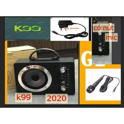 Loa Di Động Karaoke Bluetooth Kiêm Trợ Giảng  K99