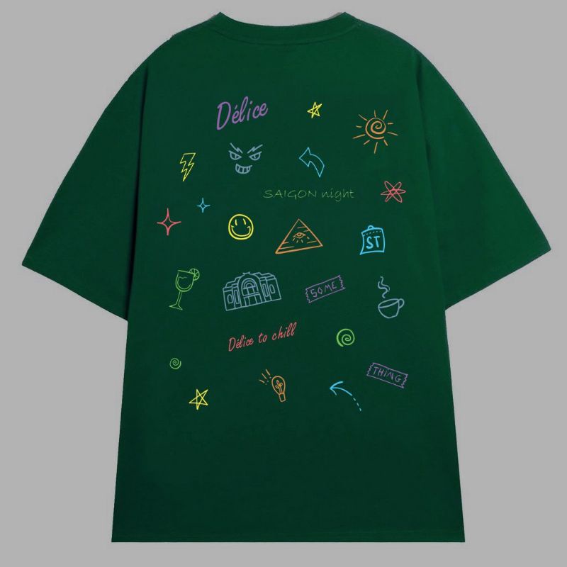 Áo thunCotton Full size Délice nhiều màu