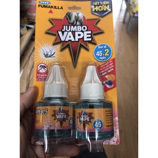 Bộ đôi tinh dầu đuổi muỗi Jumbo Vape hương lily