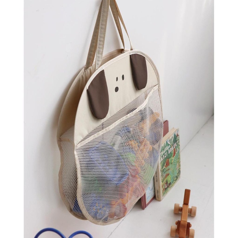 Túi Lưới Treo Đựng Đồ Chơi Nhà Tắm In Họa Tiết Thú Hoạt Hình Dễ Thương