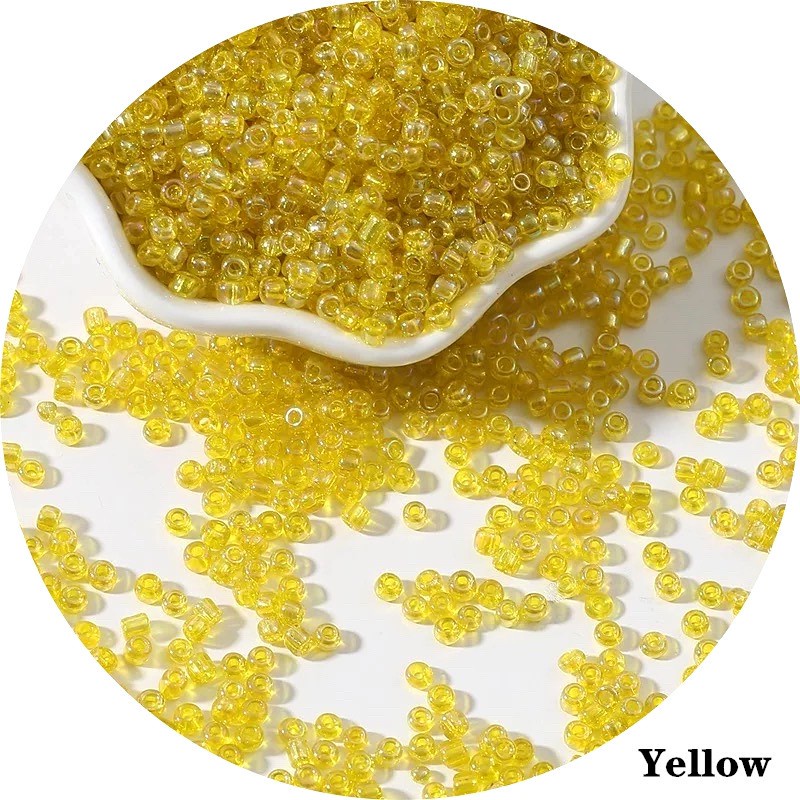 Chuỗi Hạt Pha Lê Thủy Tinh 2Mm/3mm/4mm Nhiều Màu Sắc Dùng Làm Đồ Trang Sức Thủ Công