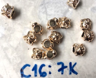 Hạt charm vàng