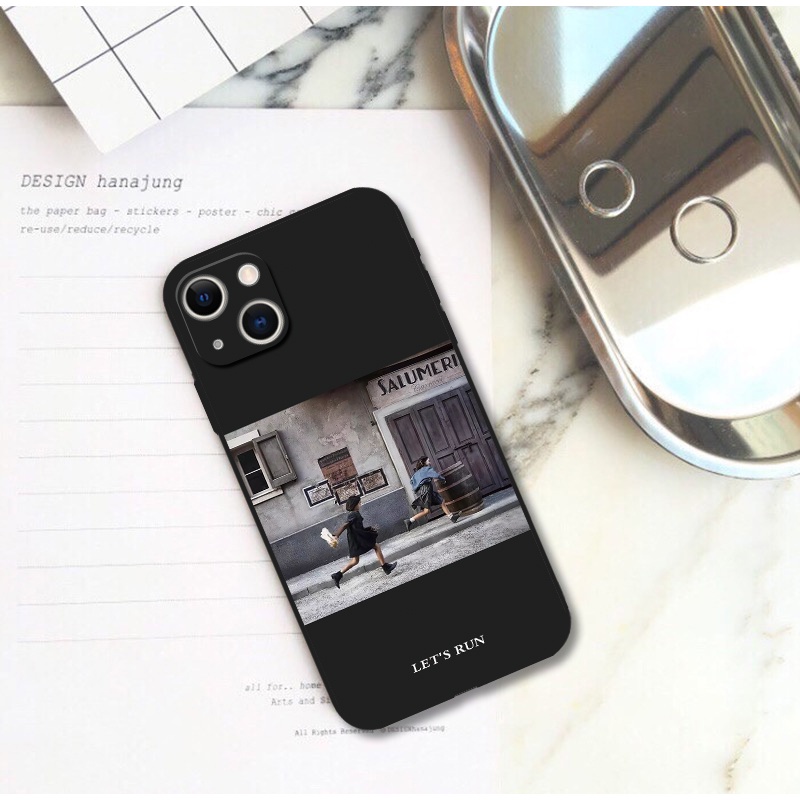 Ốp Điện Thoại Mềm In Hình Cô Gái Cho iPhone 12 mini 13 14 15 Pro Max XR X 6S 7 8 Plus SE2 11 Pro Xs Max