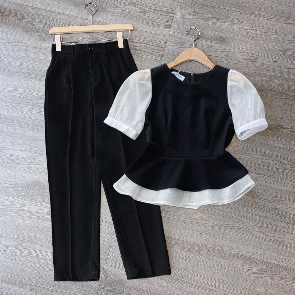 Áo Bigsize Nữ Tú Mỡ Áo Bigsize Thiết Kế Kiểu Đuôi Cá Thon Gọn Tôn Dáng Áo kiểu đuôi cá Đủ size 50-80kg AK0045