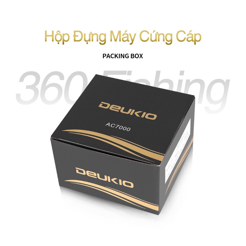 Máy Câu Cá Máy Đứng Duekio AC Full Kim Loại Máy Câu Lure Chất Lượng