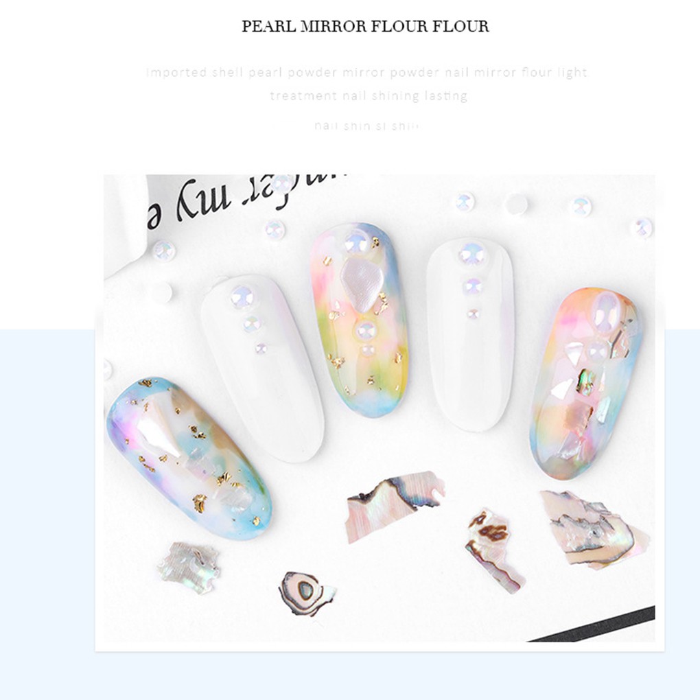 [Hàng mới về] Hộp phụ kiện đựng sequin trang trí móng tay nghệ thuật