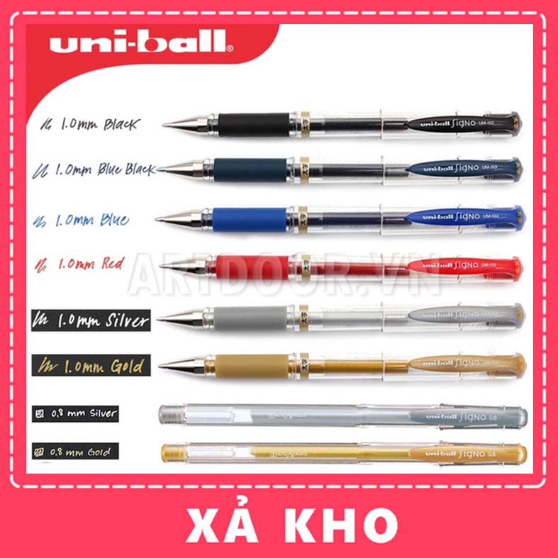 1Pc Japan Uni-Ball UMN 153 Signo Broad Point Gel Impact Highlighter Pen  1.0mm Waterproof White/Gold/Silver Graffiti Stationery - AliExpress