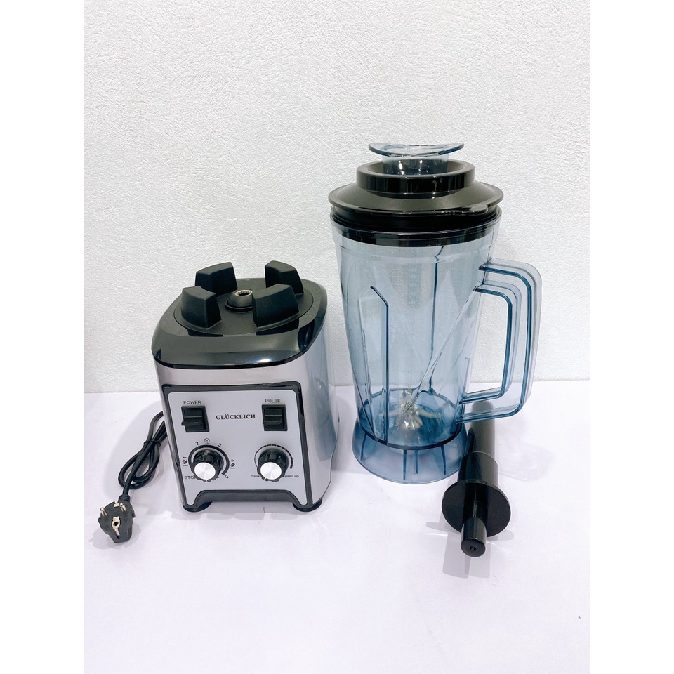 Máy xay sinh tố đá công nghiệp dung tích GLUCKLICH 5L 2200W-Sử dụng cho các nhà hàng lớn- Bảo hành 1 năm