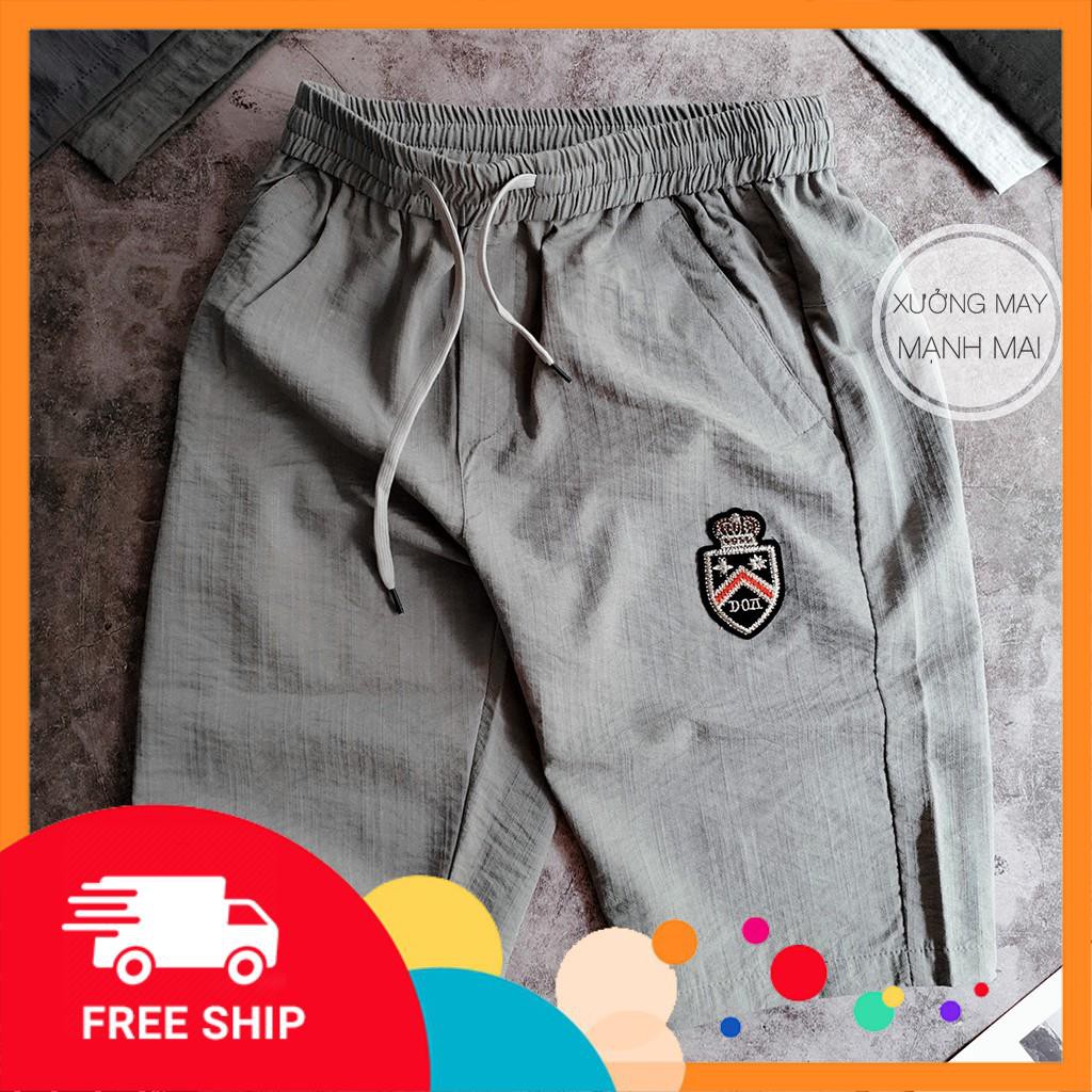 Quần cộc ngố thể thao nam logo thêu cao cấp thời trang phong cách trẻ trung năng động T14 HOT 2021 | BigBuy360 - bigbuy360.vn