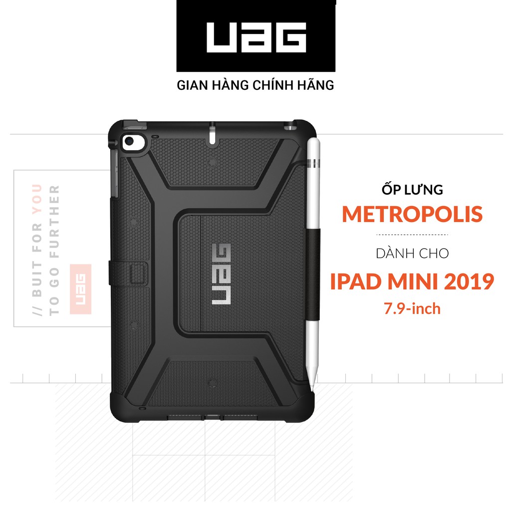 Ốp lưng UAG Metropolis cho iPad Mini 5 2019, iPad Mini 4 [7.9-inch]