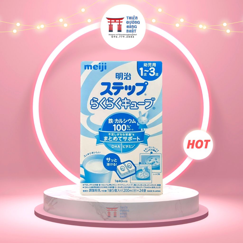 Sữa MEIJI thanh số 9 nội địa Nhật Bản 648g