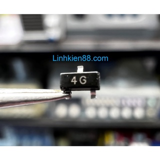 Tran transistor smd code 4g bc860c pnp 0.1a 45v sot-23 dán