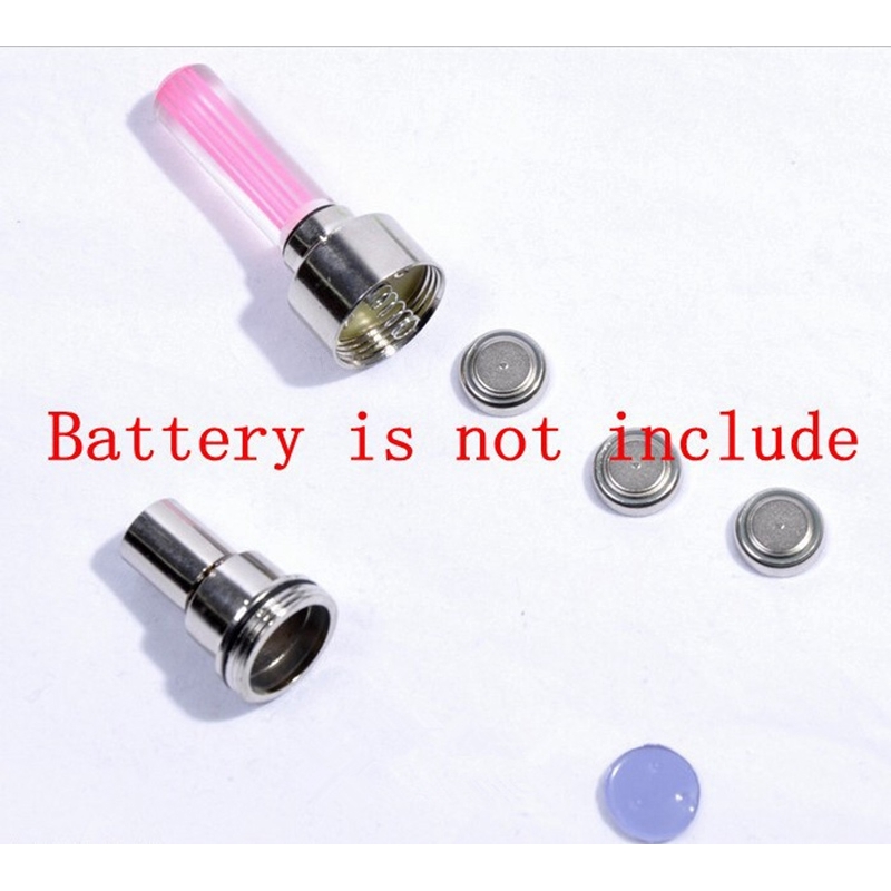 Set 2 đèn led MOSOWORLD gắn van lốp xe đạp leo núi trang trí không có pin