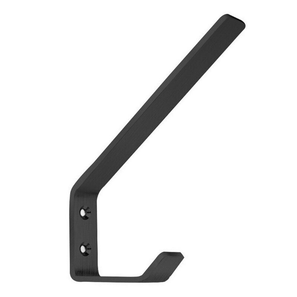 Móc Treo Khăn / Nón Bảo Hiểm Màu Đen Tiện Dụng Cho Phòng Ngủ / Xe Máy|Giá Đỡ Trưng Bày Mũ Bảo Hiểm Gắn Tường Tiện Lợi