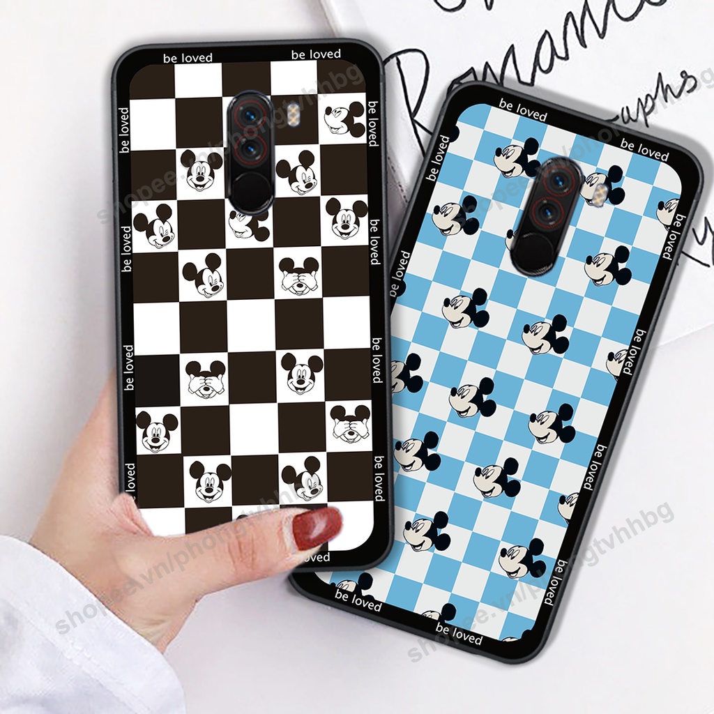 ỐP LƯNG XIAOMI POCOPHONE F1 mẫu trái tim hot caro cực đẹp