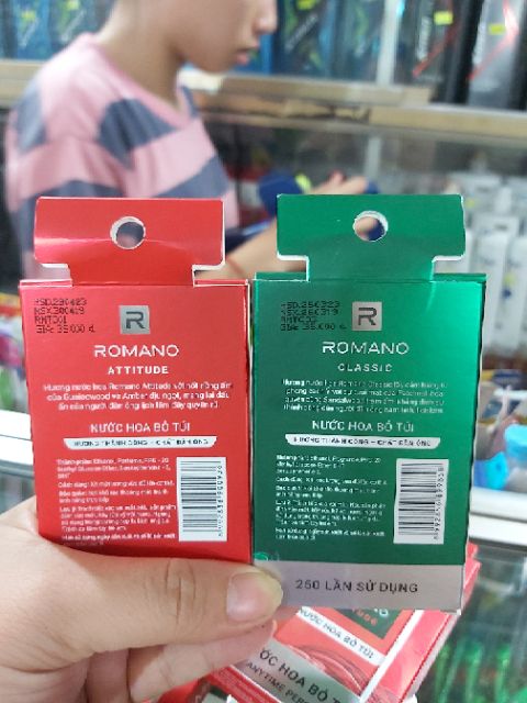 Nước hoa bỏ túi Romano 18ml | BigBuy360 - bigbuy360.vn
