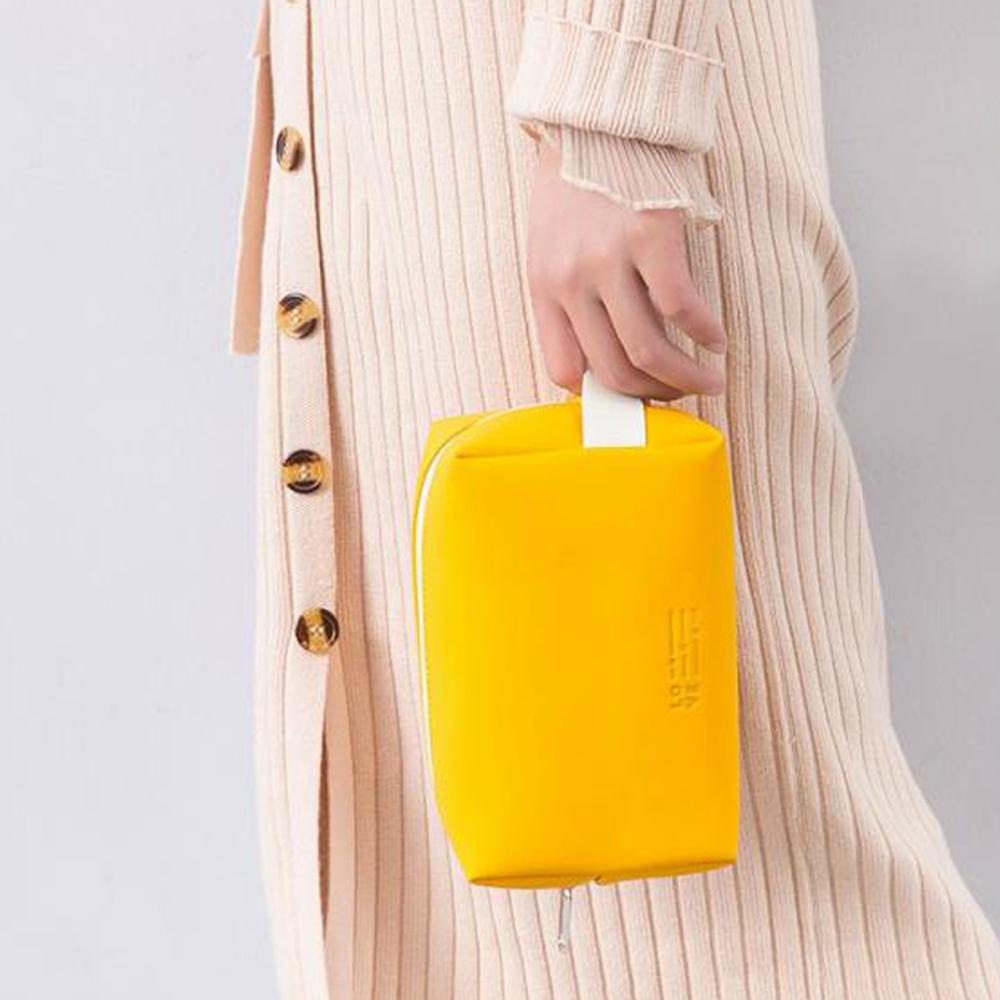 Hộp Đựng Đồ Trang Điểm Bằng Da PU Chống Thấm Nước Nhỏ Gọn Thời Trang