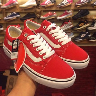 GIÀY THỂ THAO OLD SKOOL ĐEN VÀ ĐỎ