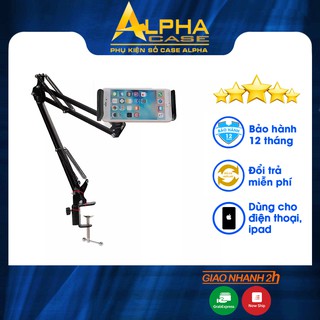 Giá đỡ điện thoại iPhone đa năng để đầu giường làm việc xem phim livestream cao cấp