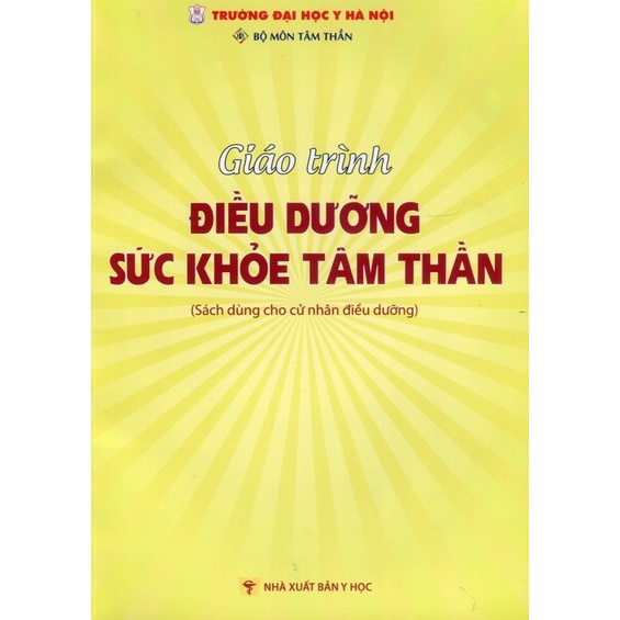 Sách - Giáo trình điều dưỡng sức khỏe tâm thần