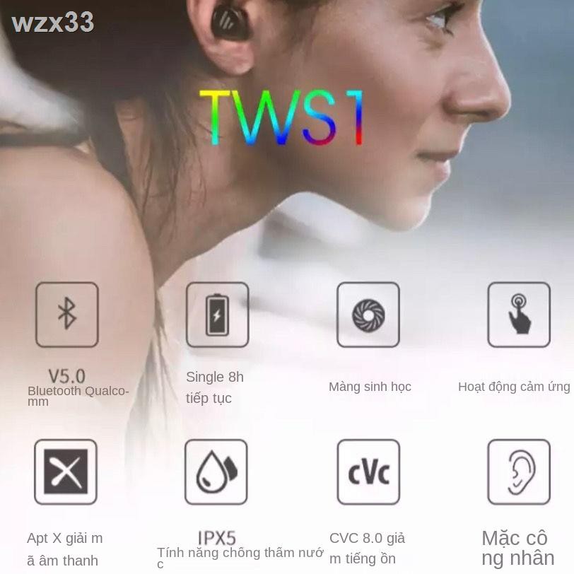 Tai nghe Bluetooth Edifier Tws1 không dây lâu bài hát Sinh viên