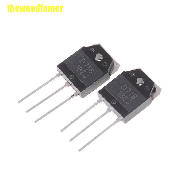 1 Cặp (2 Cái) Bán Dẫn Chính Hãng 2sb688 & 2sd718 Ktc Transistor B688 & D718