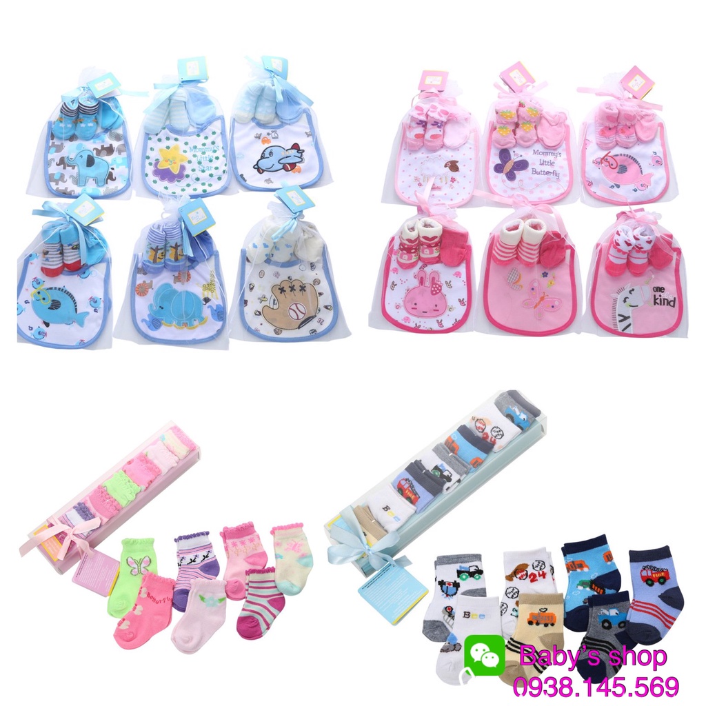 Set quà tặng  cho bé iu mới chào đời