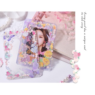 Sticker Ruy Băng lấp Lánh trang trí sổ và toploader