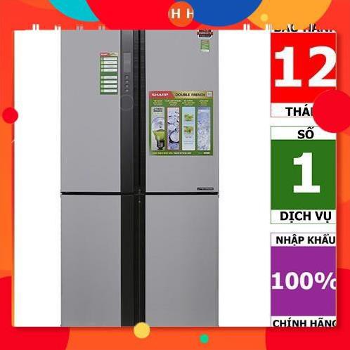 [BMART] SJ-FX680V-ST | SJ-FX680V-WH | Tủ lạnh 4 cửa Sharp Inverter 678 lít (Hàng chính hãng, bảo hành 12 tháng) 24h