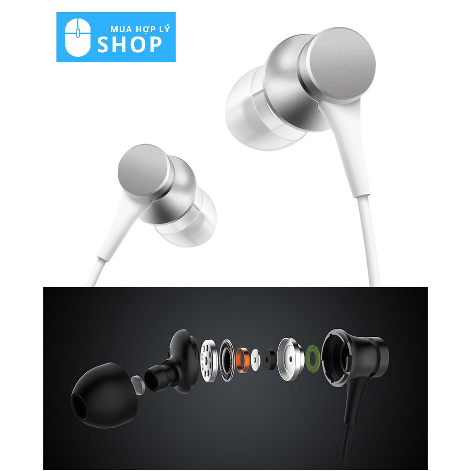 Tai Nghe Có Dây Chính Hãng Xiaomi Piston Earphones Fresh Full Box Phiên Bản Mới - Hàng Nhập Khẩu
