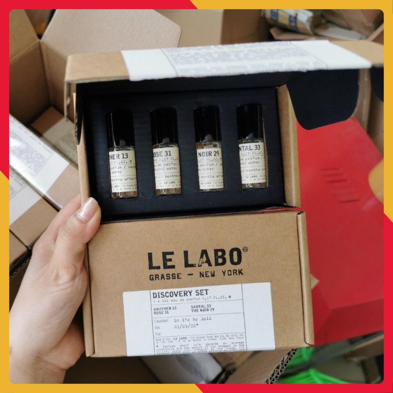 Set Nước Hoa mini 4 chai Le Labo 5ml La Lebo 13, 22, 29, 33 Cực Sang | Thế Giới Skin Care