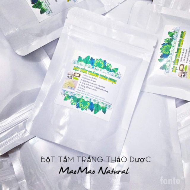 Bột thảo dược trắng da hàng Handmade
