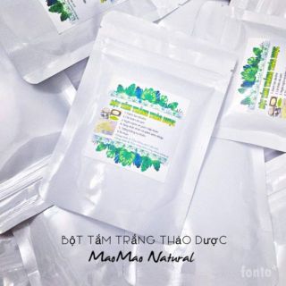 Bột thảo dược trắng da hàng Handmade
