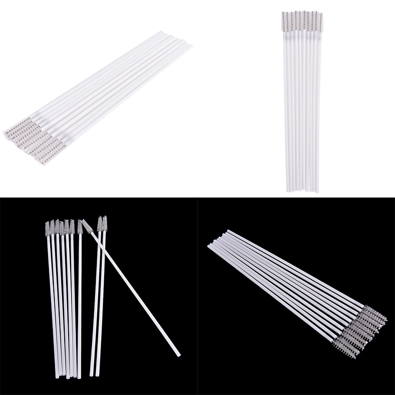 Bộ 10 Ống Hút Bằng Thép Không Gỉ Có Thể Tái Sử Dụng
