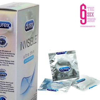 BCS Siêu Mỏng – Durex Invisible Extra Thin 10s